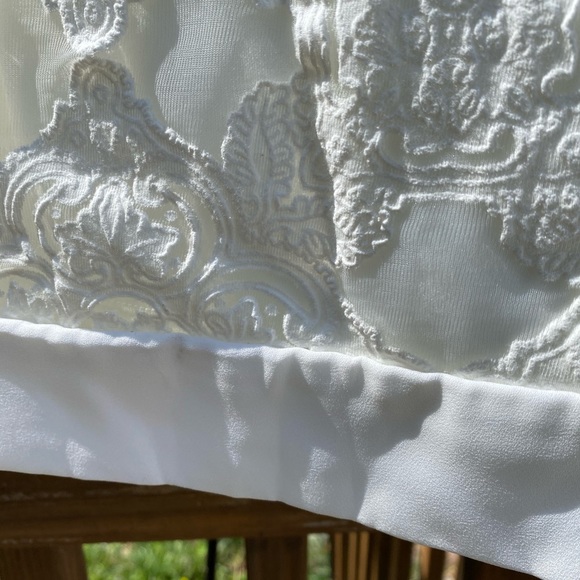 NWT Kaari Blue Petite Small lace dress - Picture 4 of 5